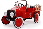 Jalopy Fire Engine Pedal Car - Click to view