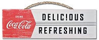 Coca Cola Delicious Sign - Click on image for details