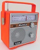 Heartbeat Radio Neon Orange