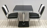 American Diner Set - 2 x CO24 Chairs & 1 x TO23 Table