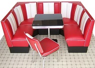 Hollywood Diner Booth Combination Set 5