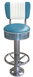 BS27CB-FR with Footring Retro Bar Stools - Click on image for more details