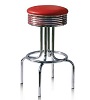 BS28 Retro Diner Stool Red