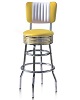 BS28CB Retro Diner Stool Yellow