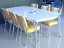 TO28 Diner Table shown with CO24 Chairs