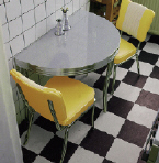 WO12 Retro Diner Table - Click on image to view more details