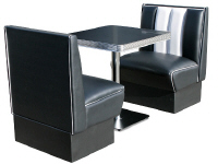 Hollywood Single Seater Diner Booth Sets