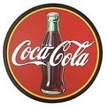 Coca Cola Contour Bottle Sign - Click on image for details