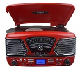 Roxy 4 Record Player Red