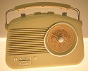 Brighton Portable Radio Cream