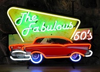 Fabulous 50s Neon Sign