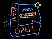 Diner Open Neon Sign
