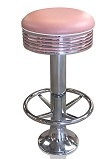 BS27-FR with Footring Retro Bar Stools - Click on image for more details