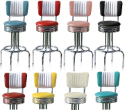 BS28CB Swivel Bar Stools - Click on image for more details