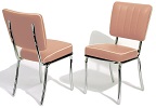 CO25 Retro Diner Chair Rose