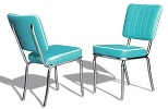 CO25 Retro Diner Chair Turquoise