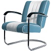 LCO1 Retro Diner Chair Blue