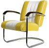 LCO1 Retro Diner Chair Yellow