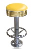 BS27-FR Retro Diner Stool Yellow