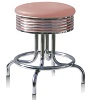 BS28-48 Retro Under Table Stool Rose