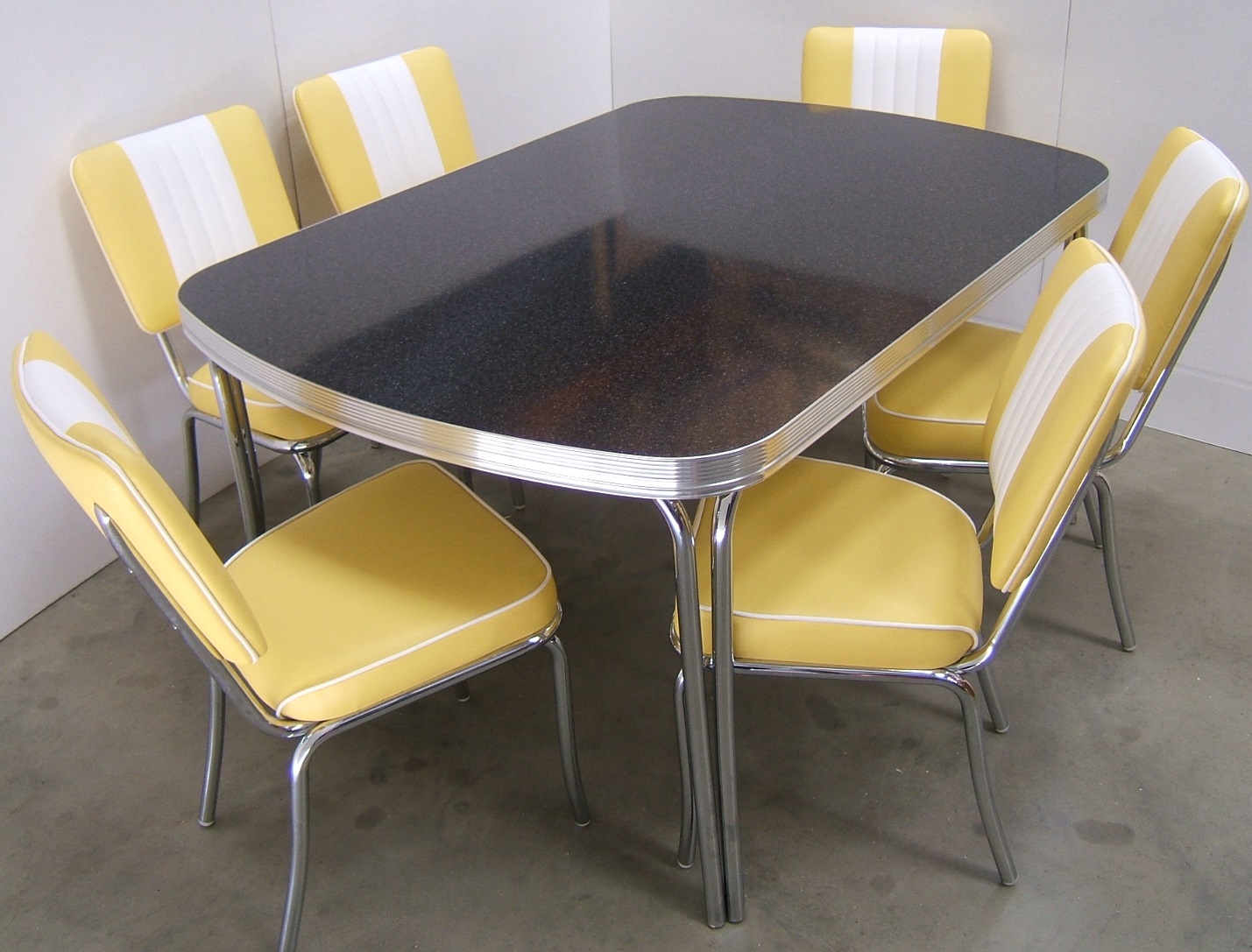 large retro dining room table