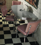 WO24 Retro Diner Table - Click on image to view more details